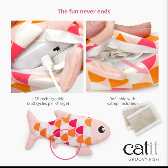 Cart Groovy Fish - Picture 4 of 5